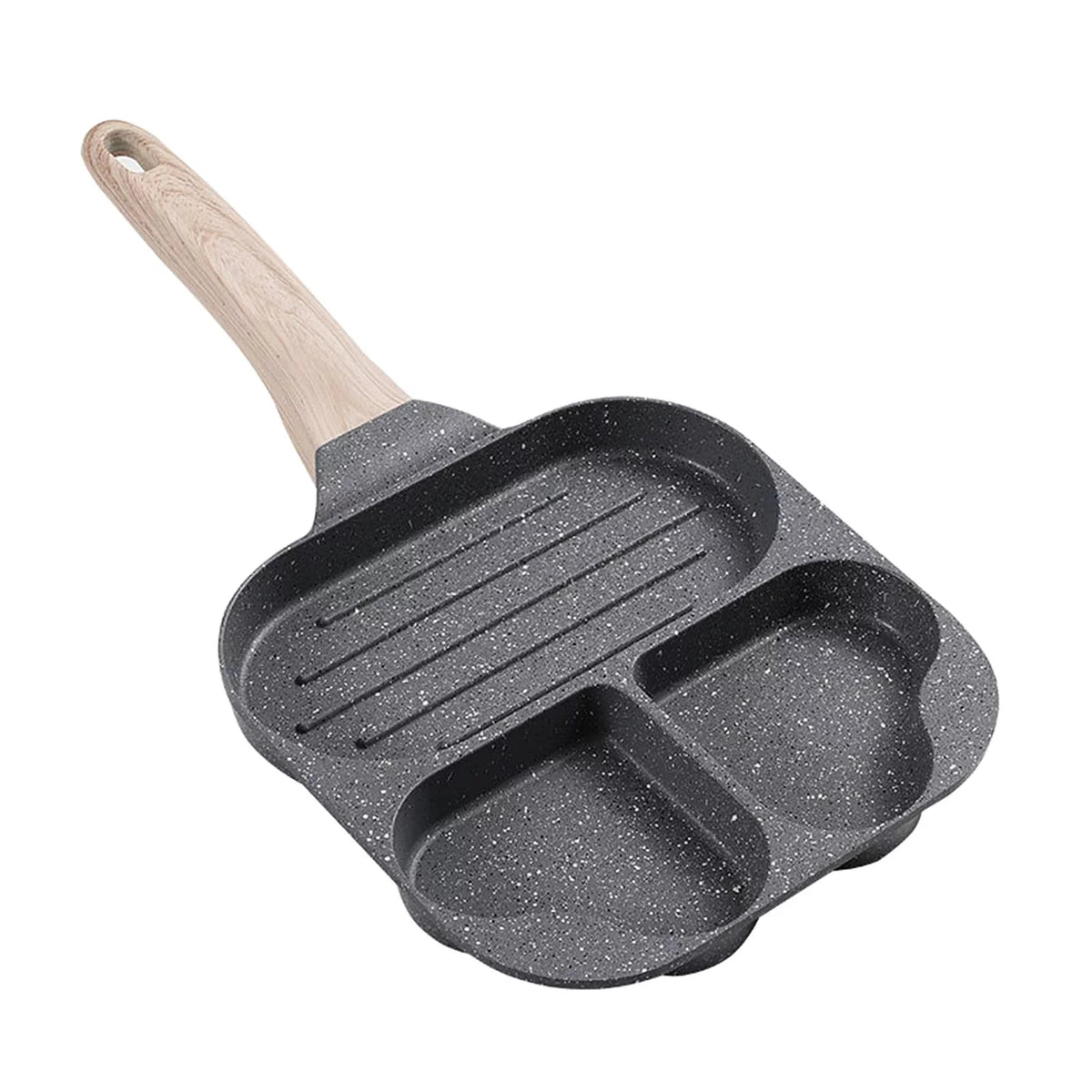 Nonstick Divided Skillet Egg Pan H17159