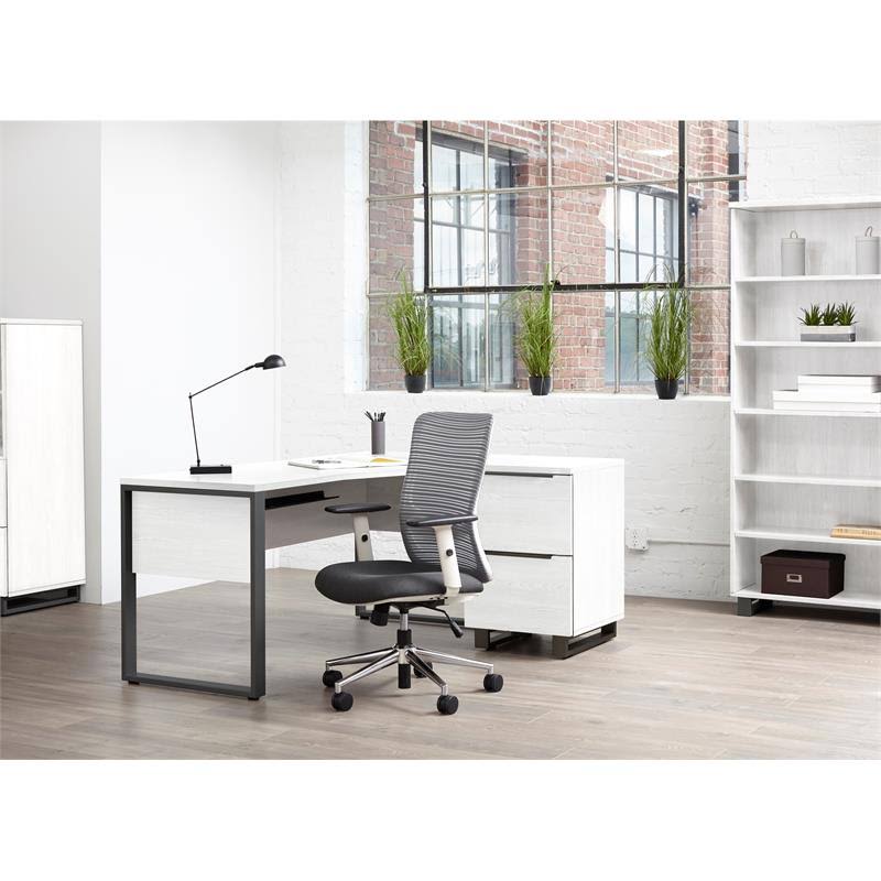 White Bookcase L77285