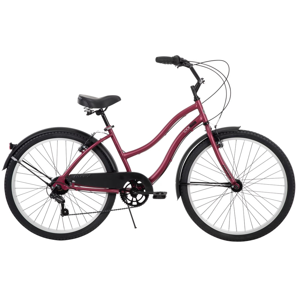 Pink 26-inch 7-speed Cruiser Bike T239441