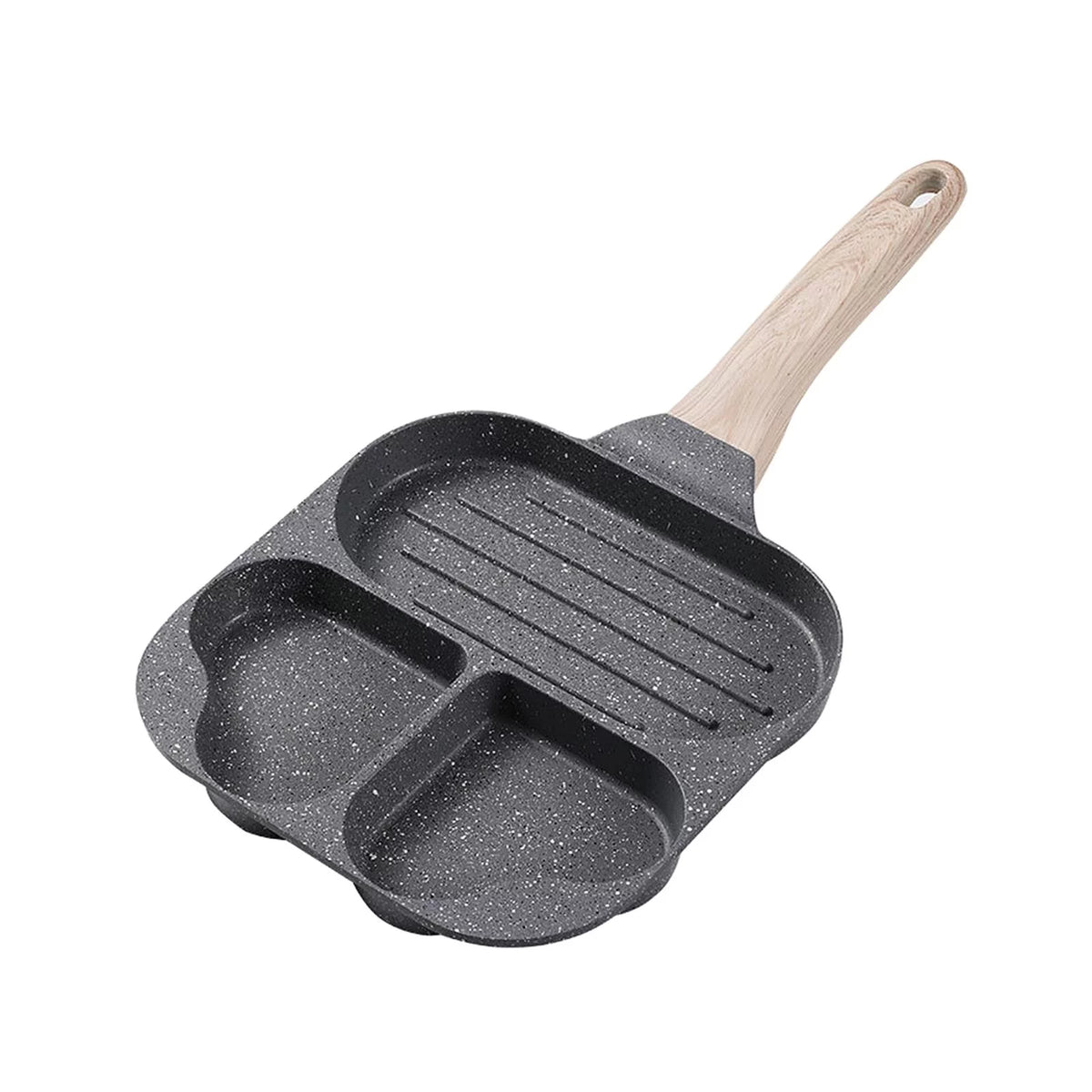 Nonstick Divided Skillet Egg Pan H17159