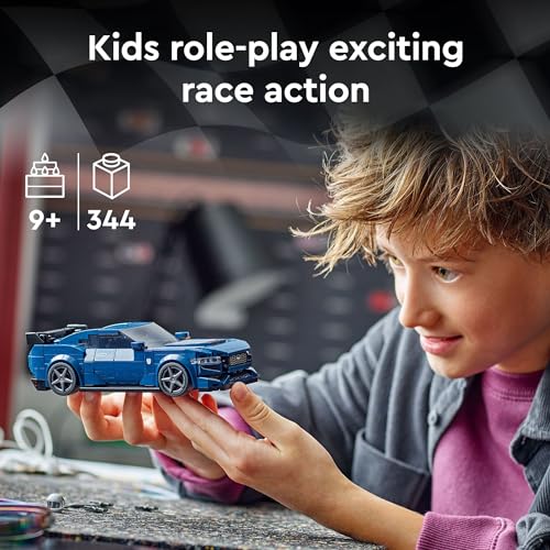 Buildable Blue Sports Car Toy Set B762