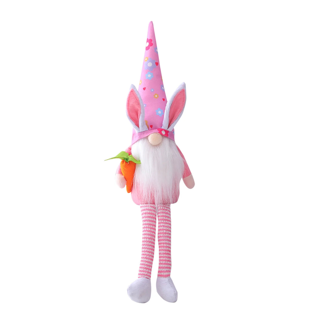 Jasmine Ornament Easter Bunny Carrot Doll Decoration 1PC N459