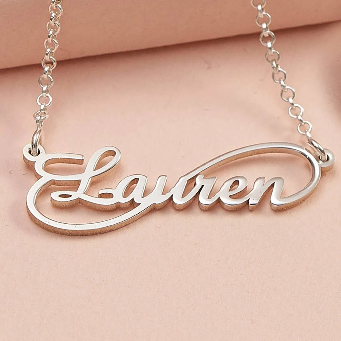 Gold Plated Name Necklace U138
