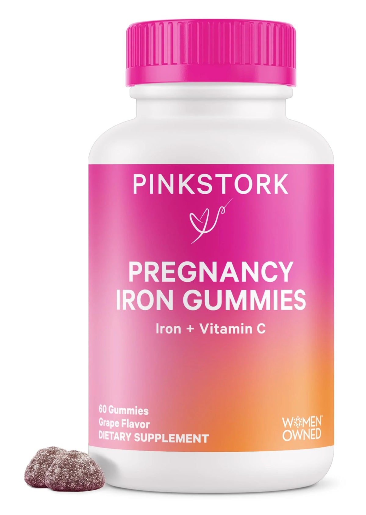 20 mg Iron with Vitamin C Gummies H627