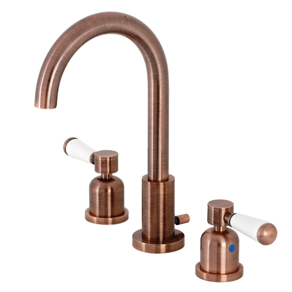 Antique Copper Widespread Bathroom Faucet O54475