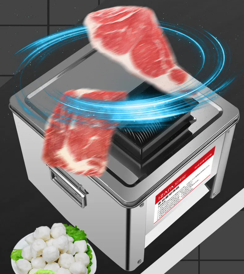 Commercial 2.5mm Electric Meat Cutter Stainless Steel V848235