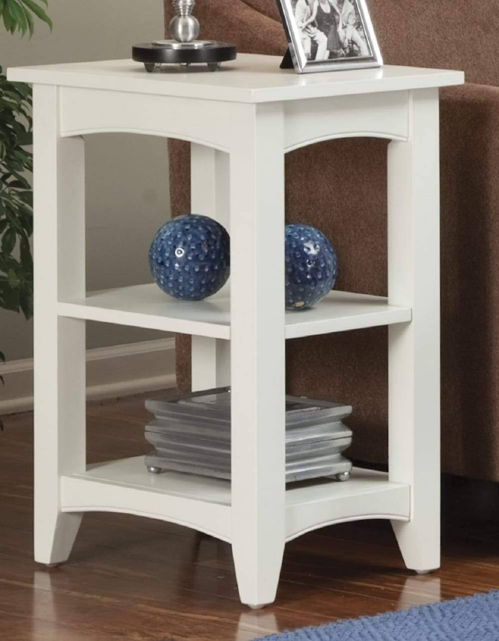 Cherry Shaker 2 Shelf End Table W29549