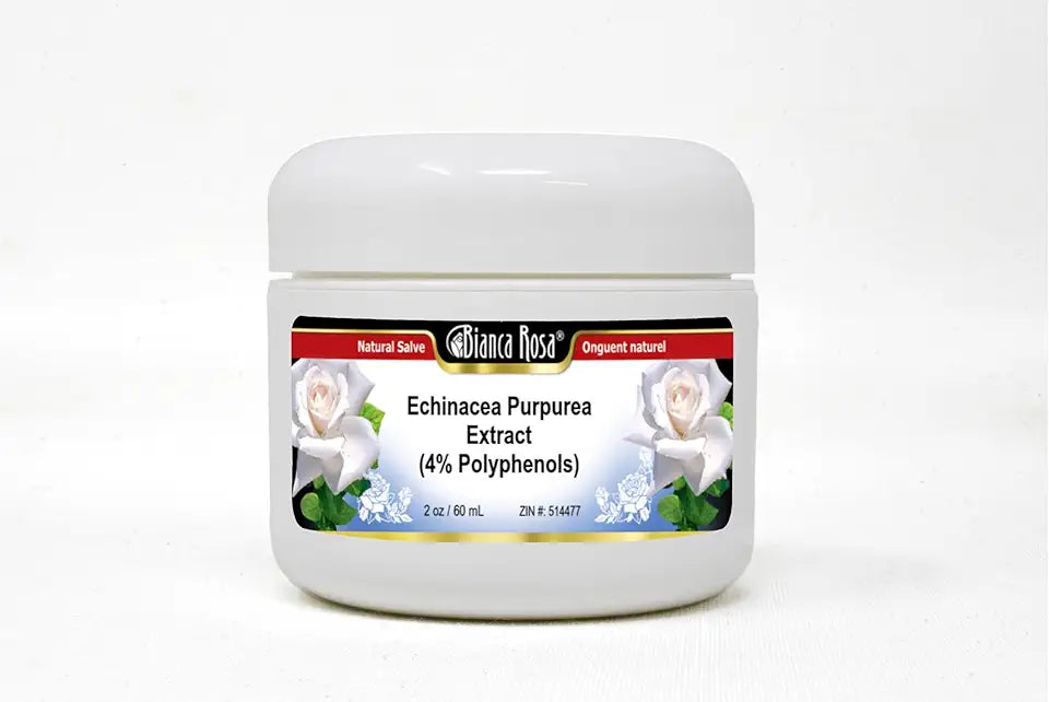 Echinacea Purpurea Extract 4% Polyphenols Salve Ointment 2 oz 2 Pack Z804