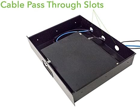 19 Inch Rack Mount 4U Locking Drawer B8447