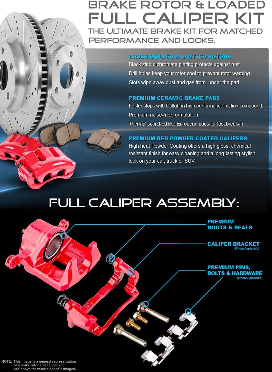 Brake Disc Rotors and Metallic Brake Pads G551
