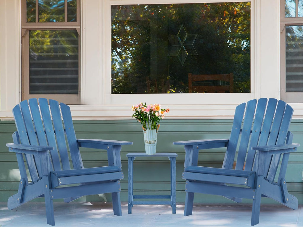 Oversize Wooden Outdoor Folding Adirondack Chair F2208