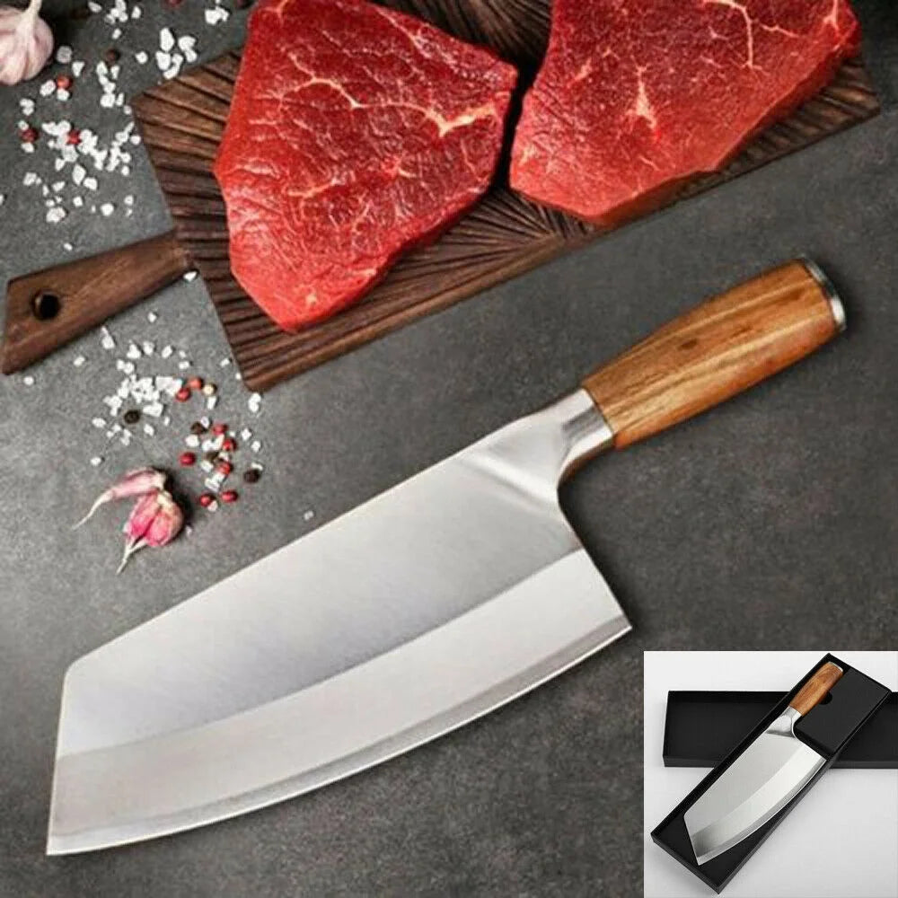 8 inch German Stainless Steel Chinese Cleaver Knife H308244