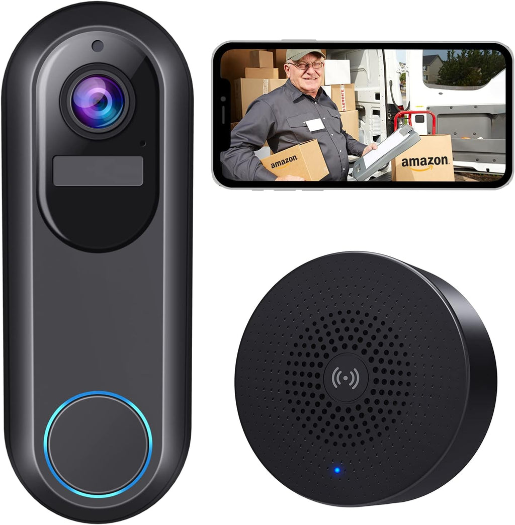 1080P HD Wireless Video Doorbell Camera with Chime I951