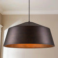 Antique Brown Dome Industrial Pendant O2260