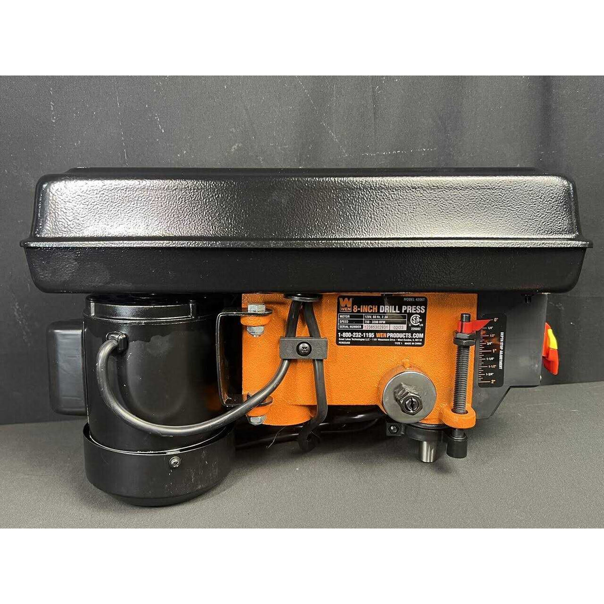 2.3-Amp 8-Inch 5-Speed Benchtop Drill Press X53185