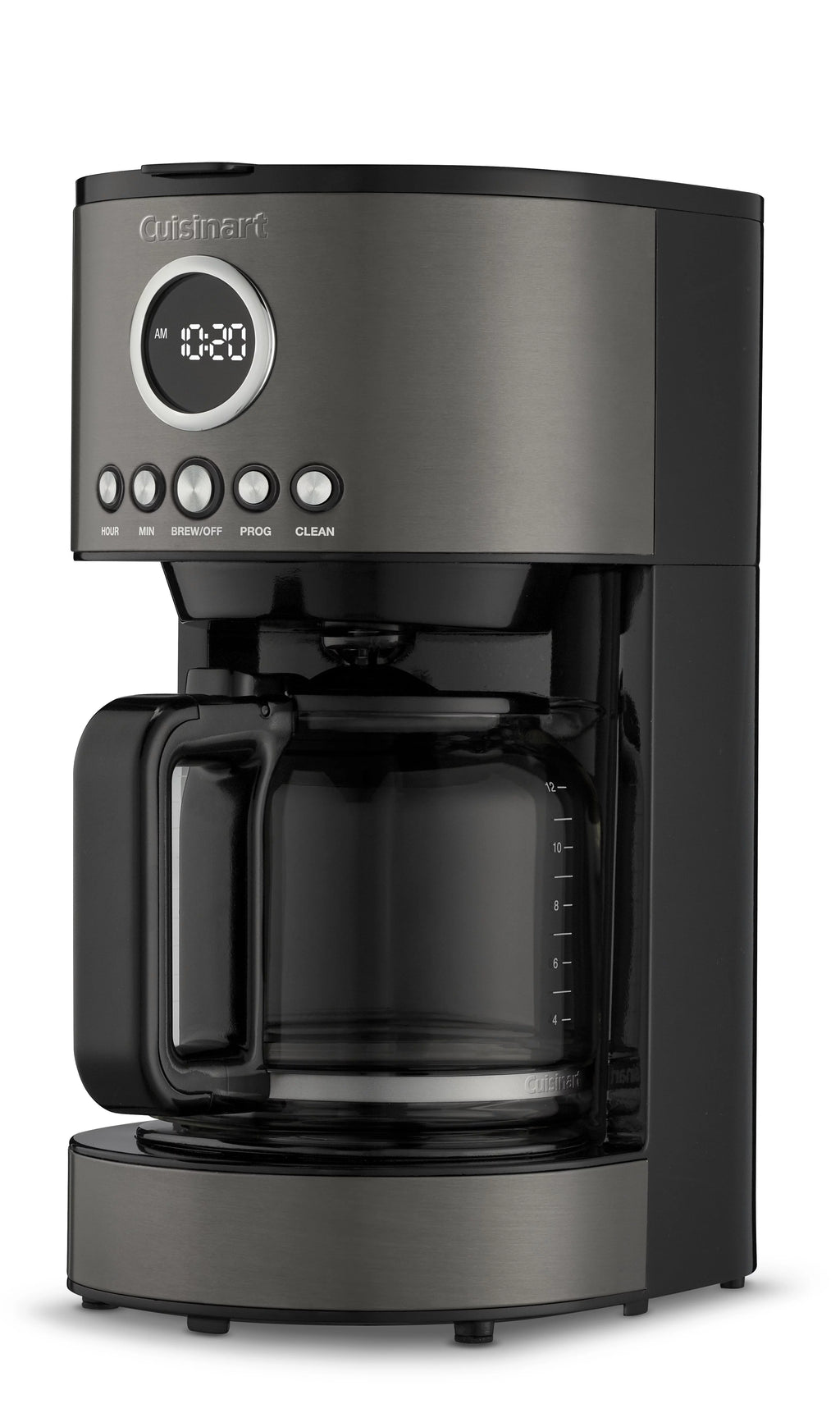 Stainless Steel Black 12 Cup Coffeemaker M7596