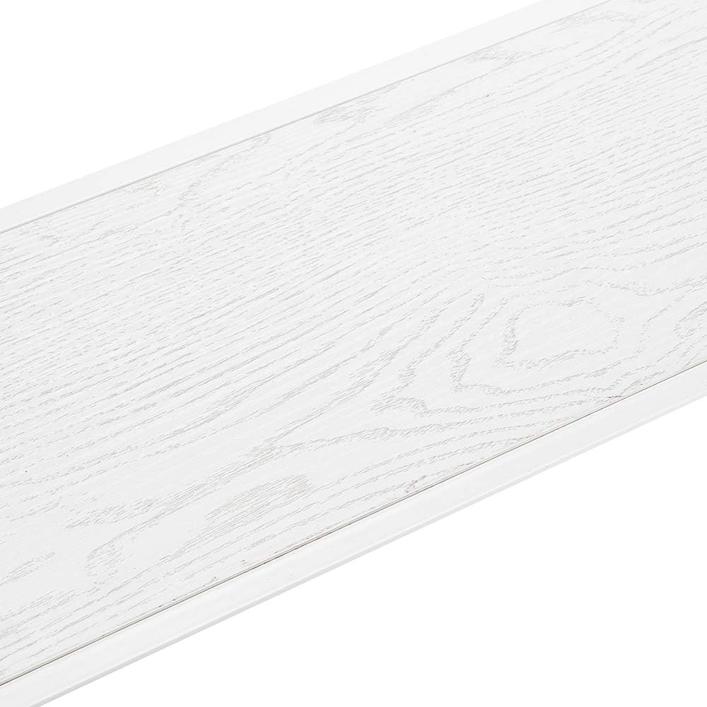White Rustic Wooden Console Table N119671