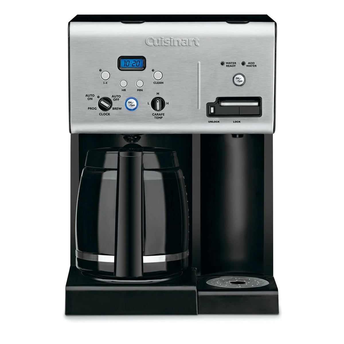 Open Box 12-Cup Black Stainless Coffee Maker C678547