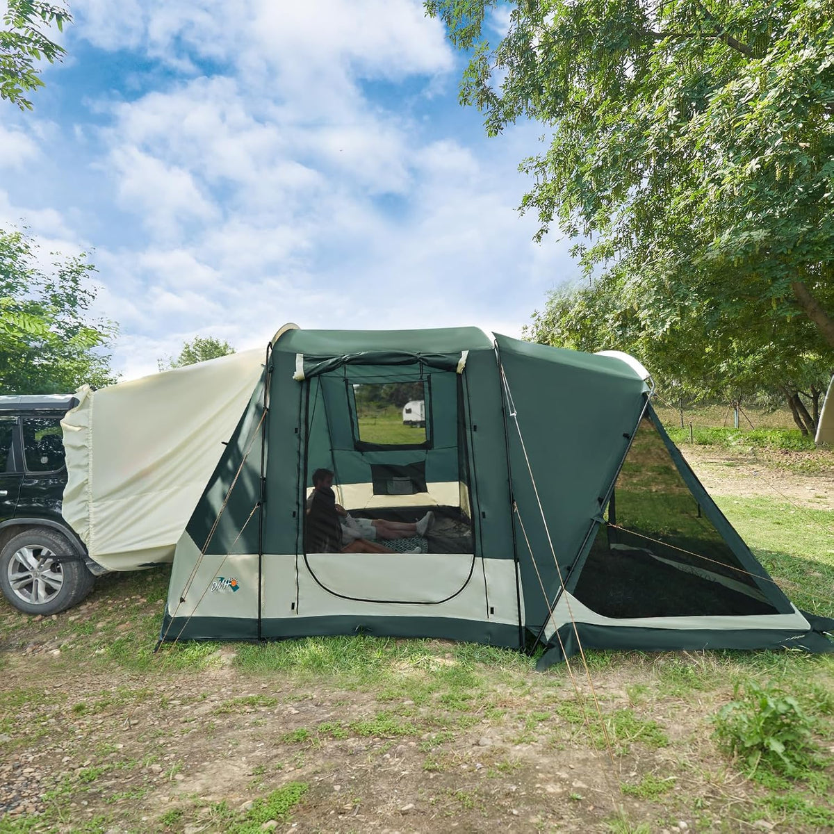 12'x10'x87in(H) SUV Tent with Screen Porch Z63899