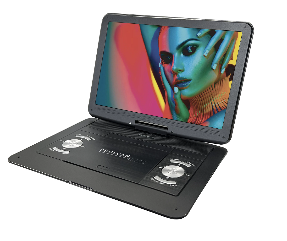 13.3 Portable DVD Player Black J744