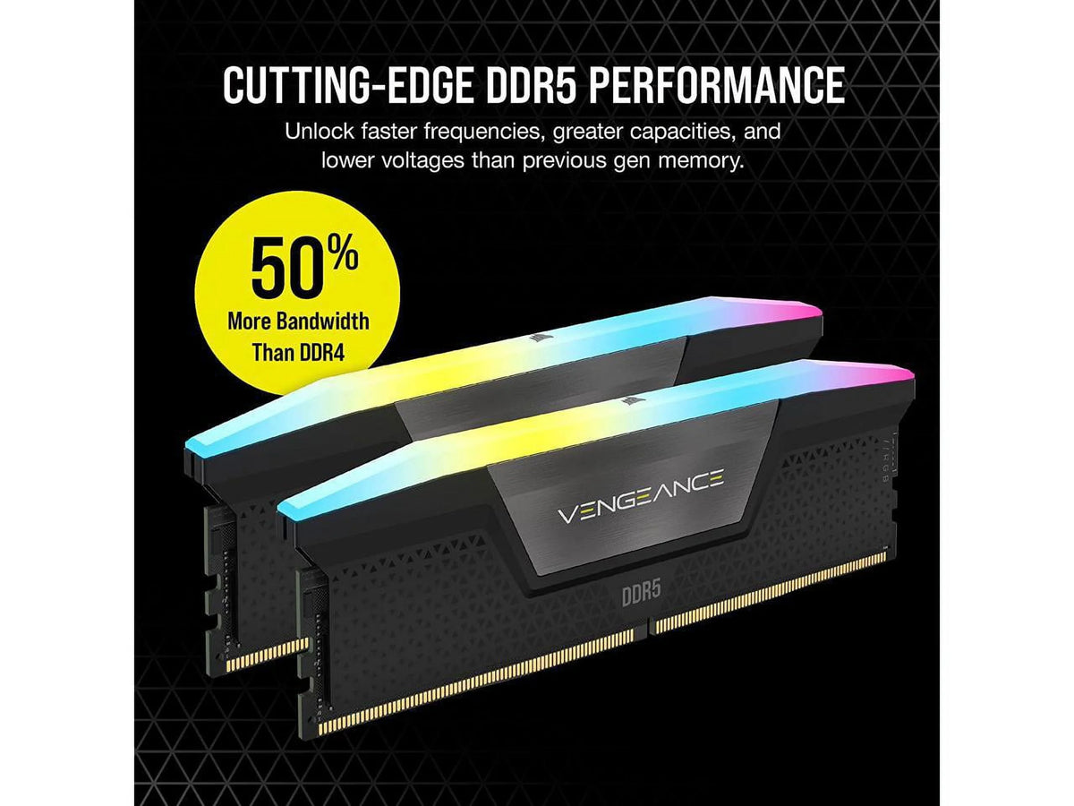 32GB (2 x 16GB) DDR5 5200 Desktop Memory Q15605