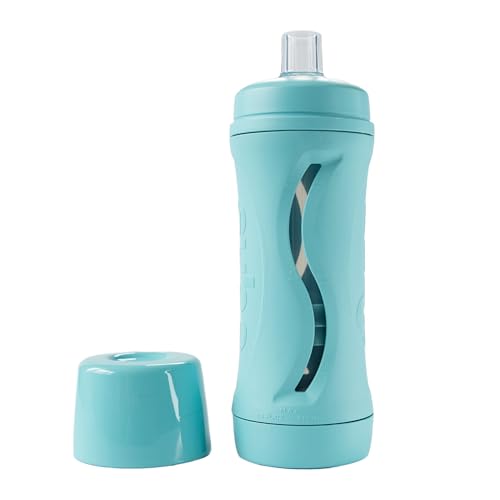 Baby Food Bottle Reusable Silicone Cup (Aqua) E17640
