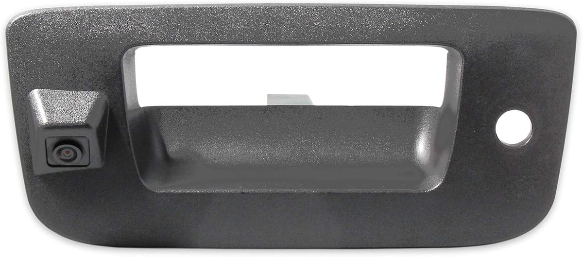 Tailgate Handle Backup Rear View Camera for Chevrolet Silverado GMC Sierra 1500 2500 3500 Heavy Duty Black H70051