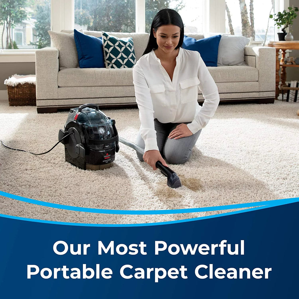 Black Portable Carpet Cleaner T1517