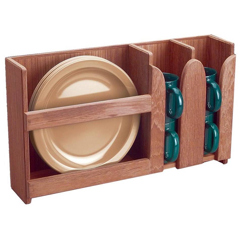 Teak Dish/Cup Holder P342062