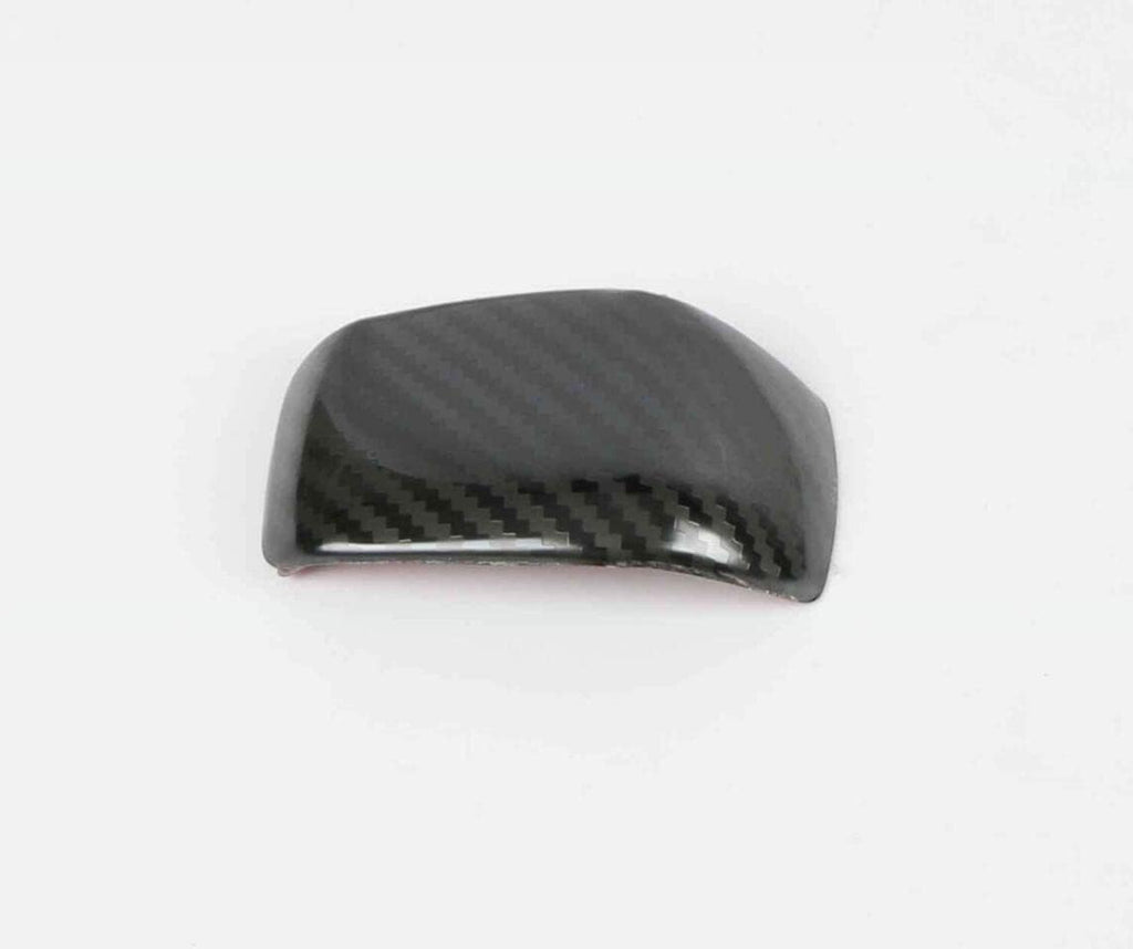 Carbon Fiber Style Gear Shift Knob Cover Pack of 2 B39997