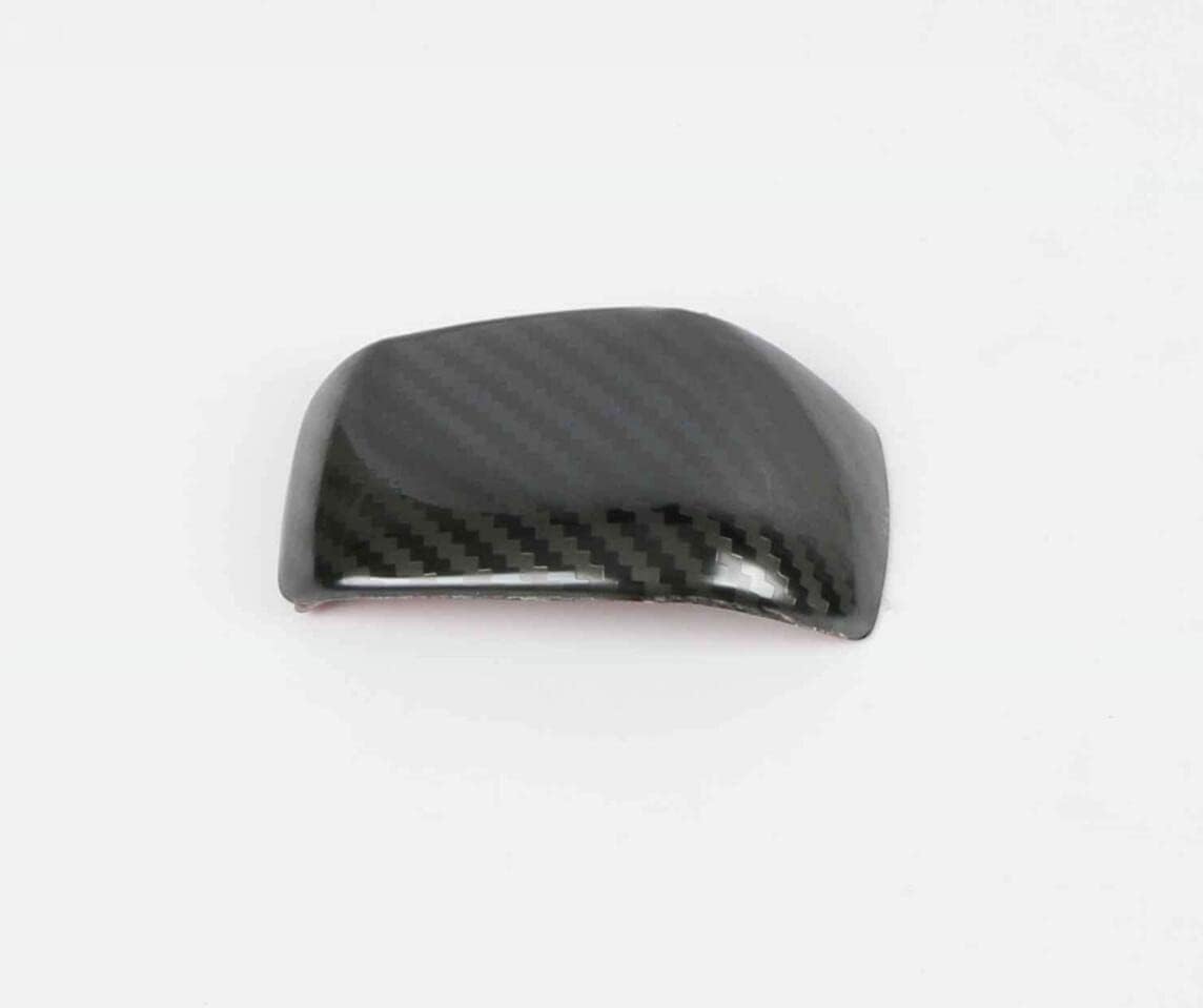 Carbon Fiber Style Gear Shift Knob Cover Pack of 2 B39997