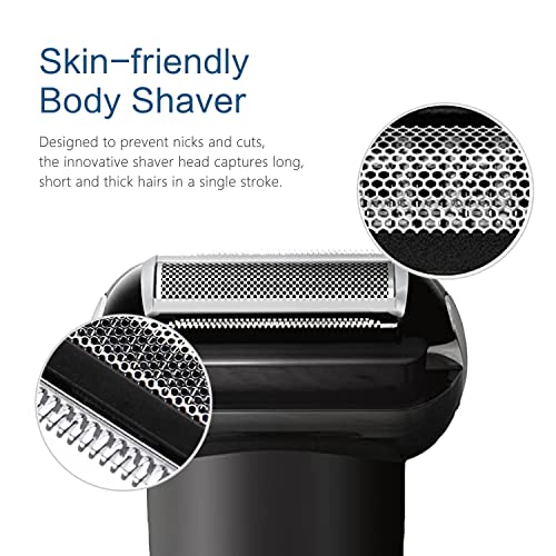 2-pc Pack Replacement Foil Head for Body Groomer G47529