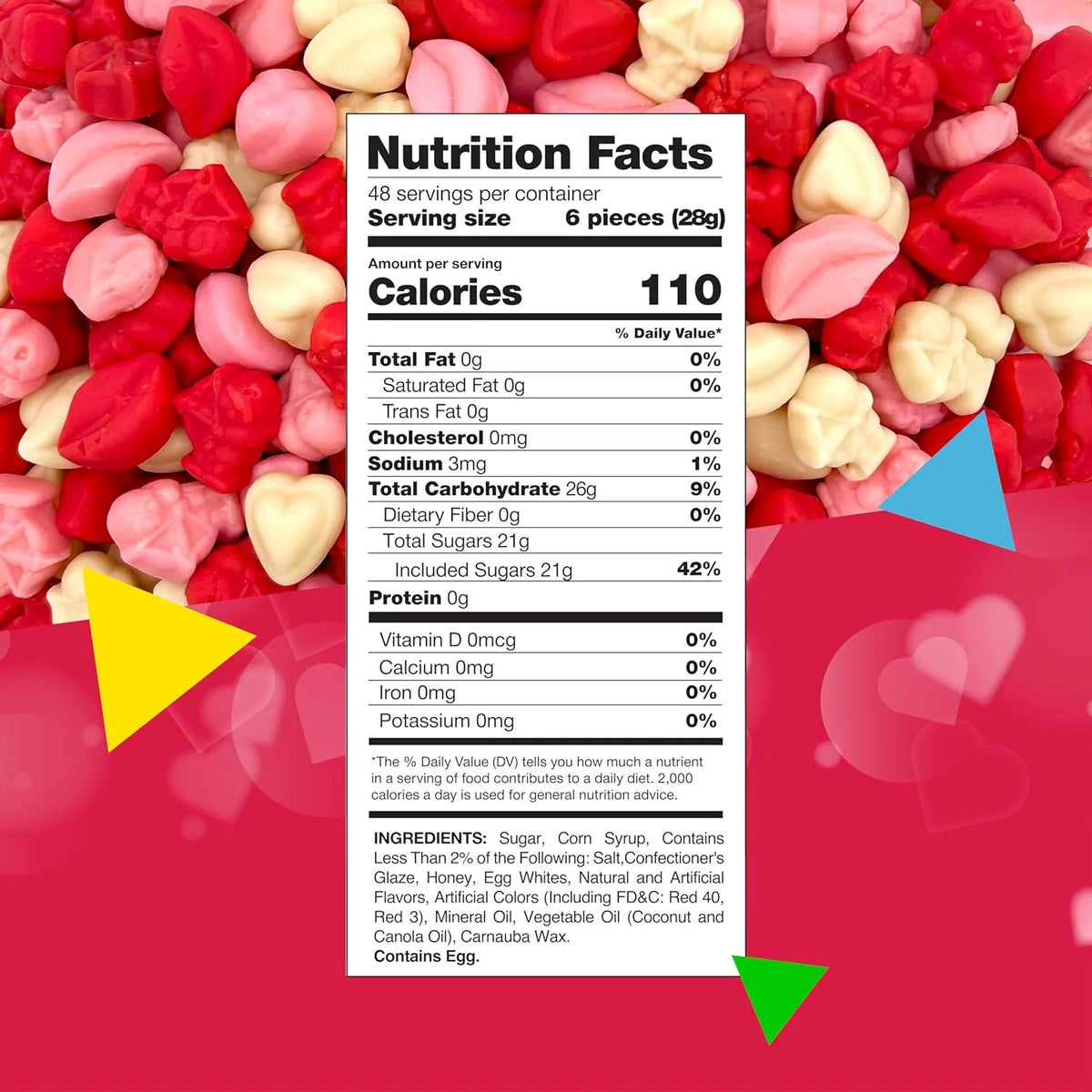 3 Pound Valentine Candy Mix E7406