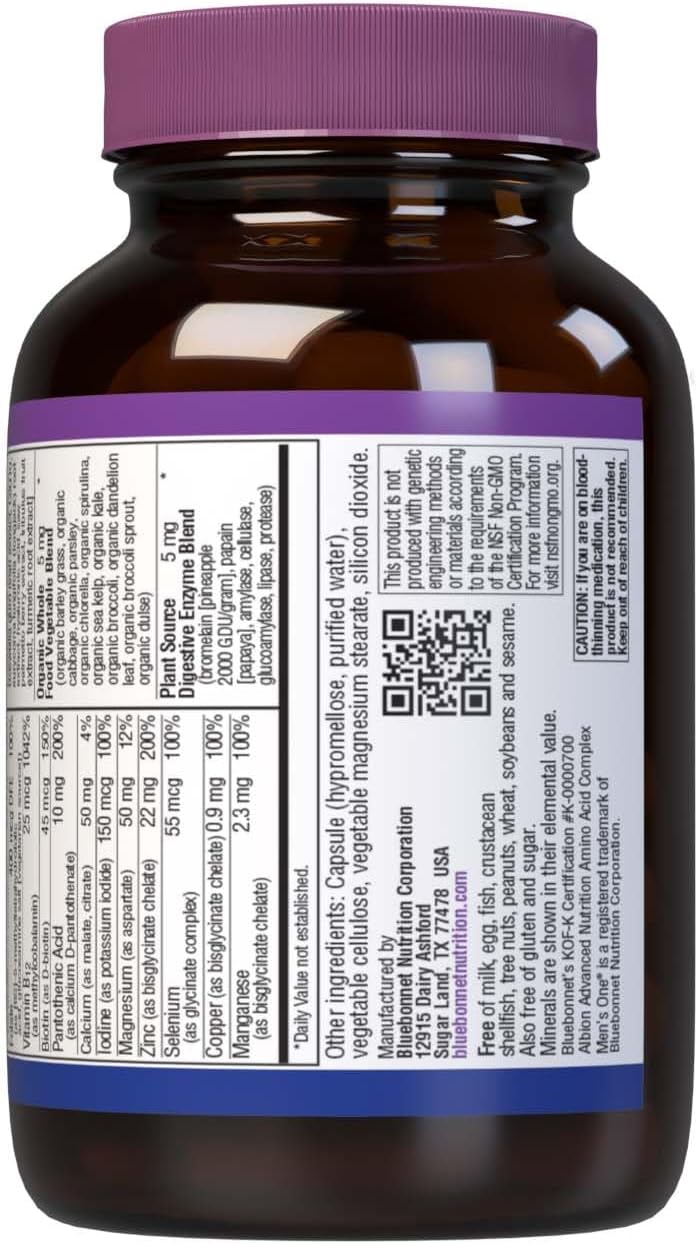 Men Multivitamin 30 Vegetable Capsules I17266
