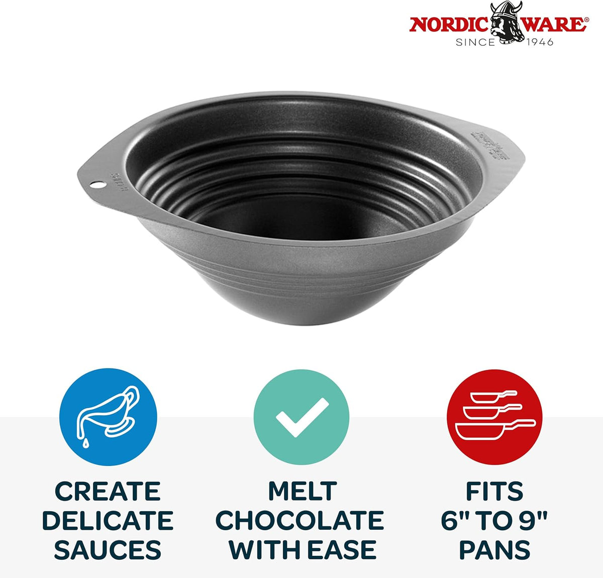 8 Cup Nonstick Double Boiler A95477