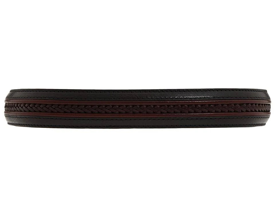 Black-Brown Black Lace Belt Size 44 M702023