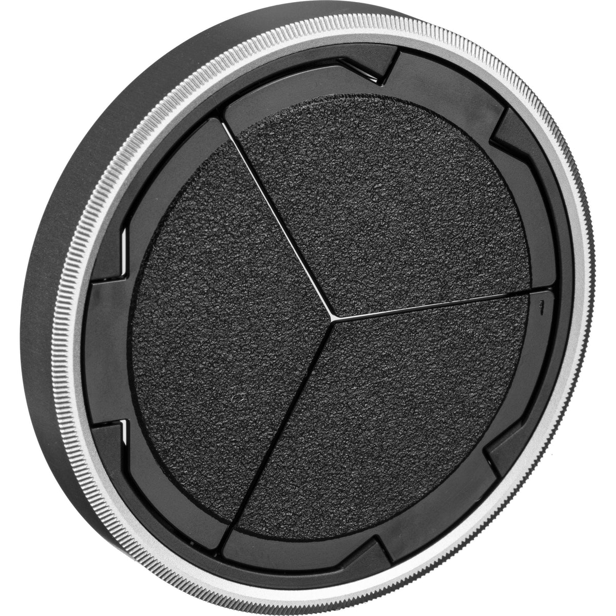 Auto Lens Cap for D-Lux Cameras Silver Black V45041
