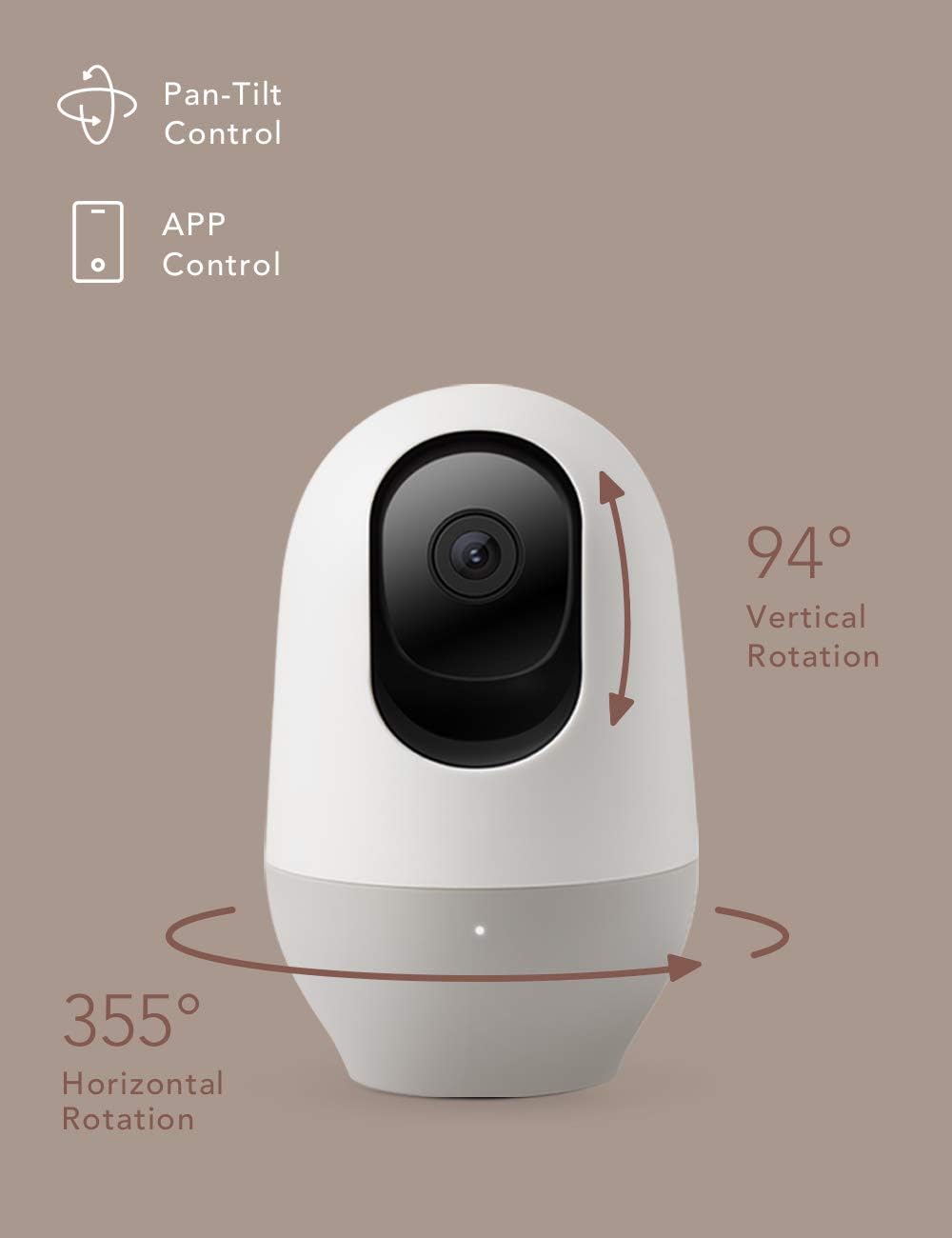 Smart Baby Monitor WiFi Camera 1080P M34214