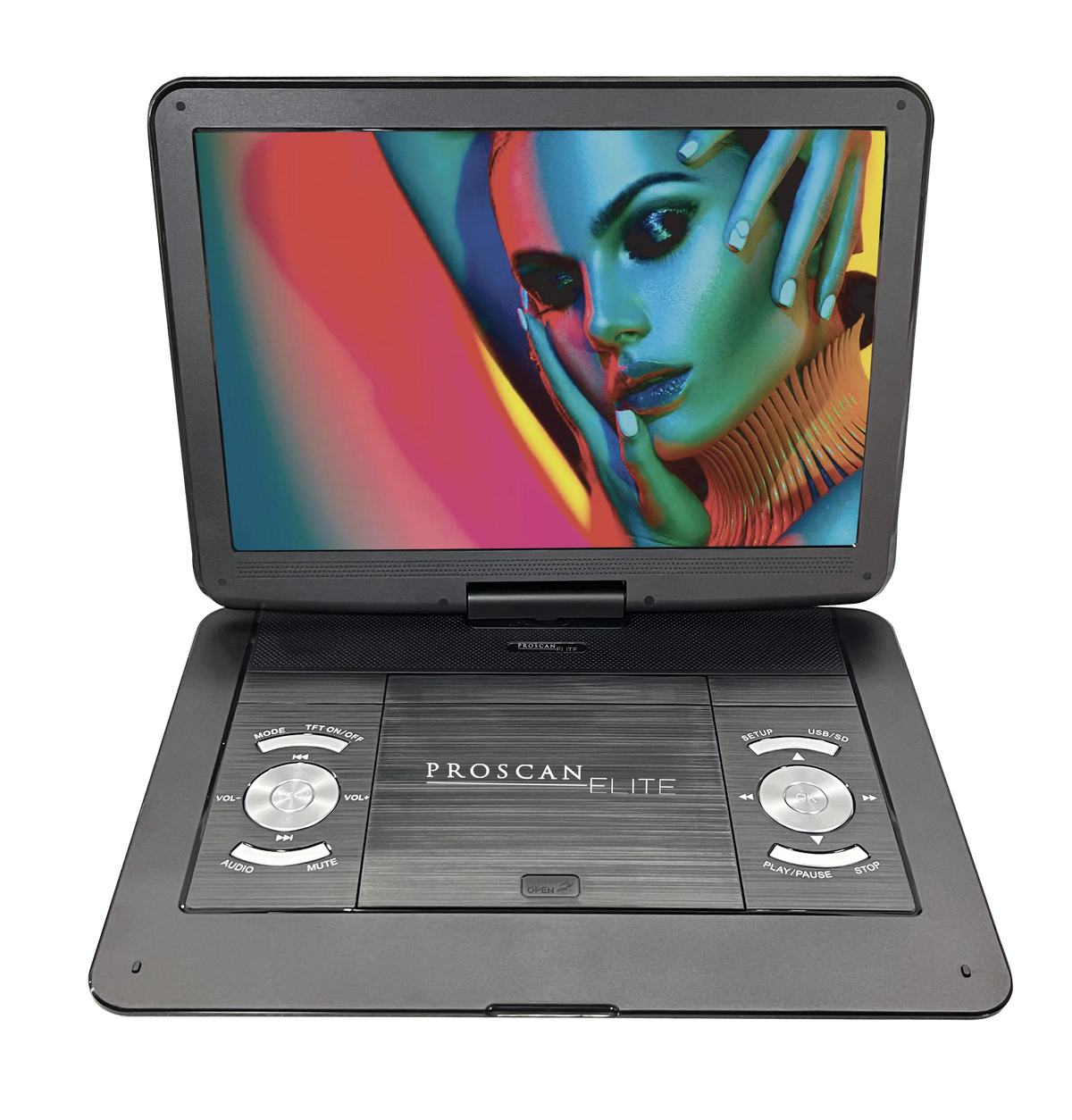 13.3 Portable DVD Player Black J744