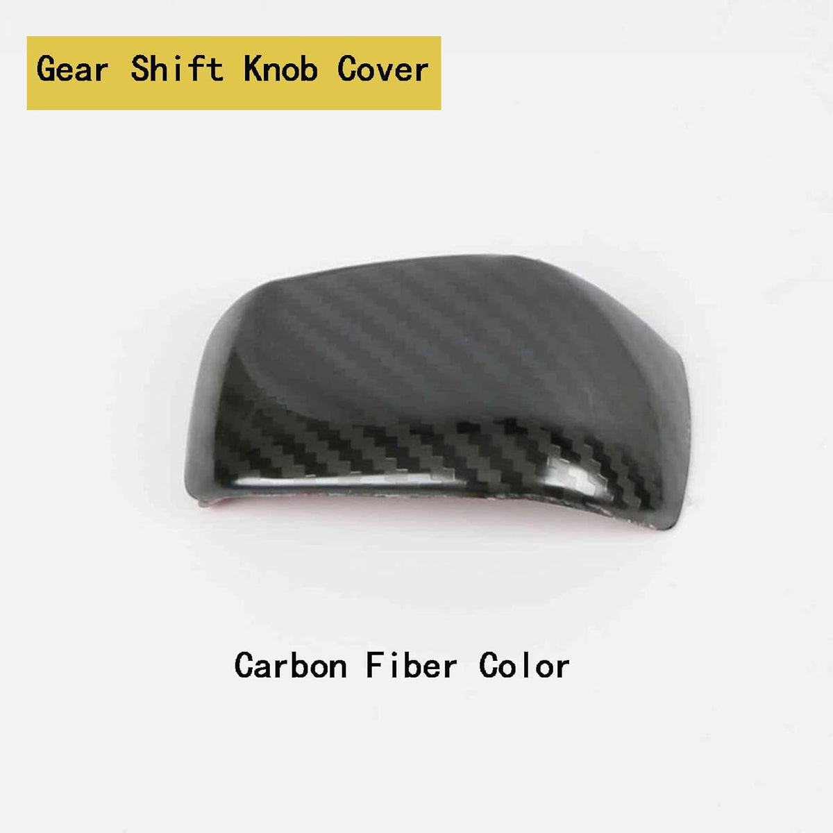 Carbon Fiber Style Gear Shift Knob Cover Pack of 2 B39997