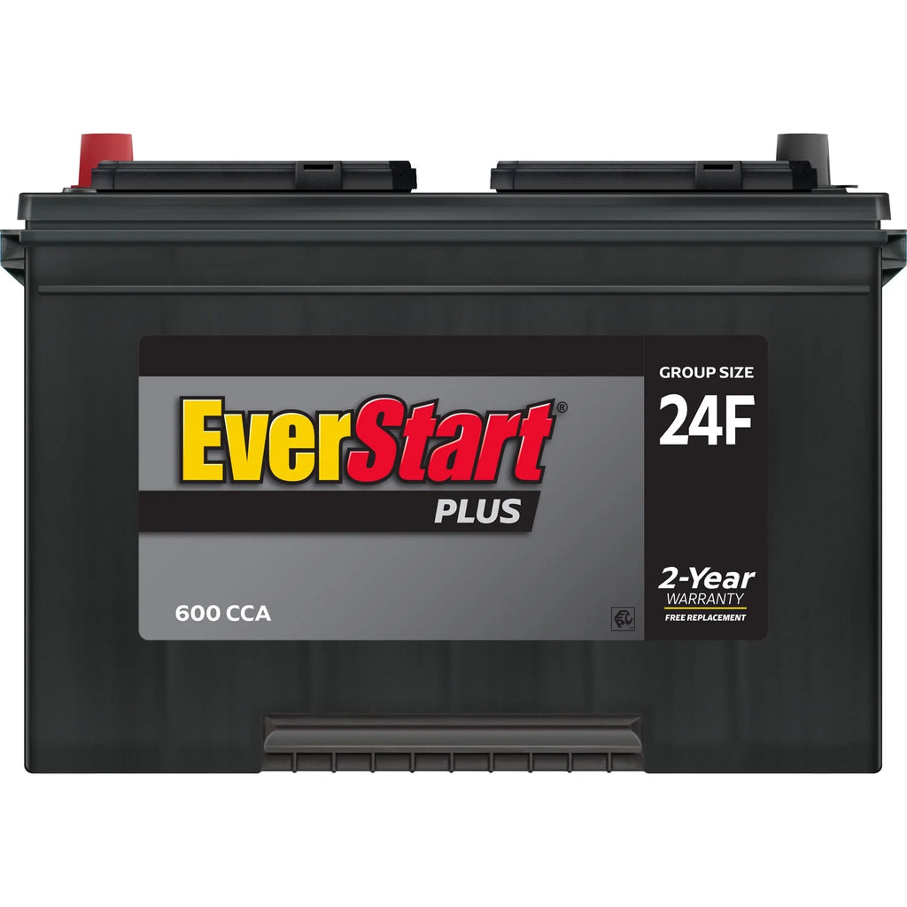 Lead Acid Automotive Battery, Group Size 24F 12 Volt, 600 CCA B509