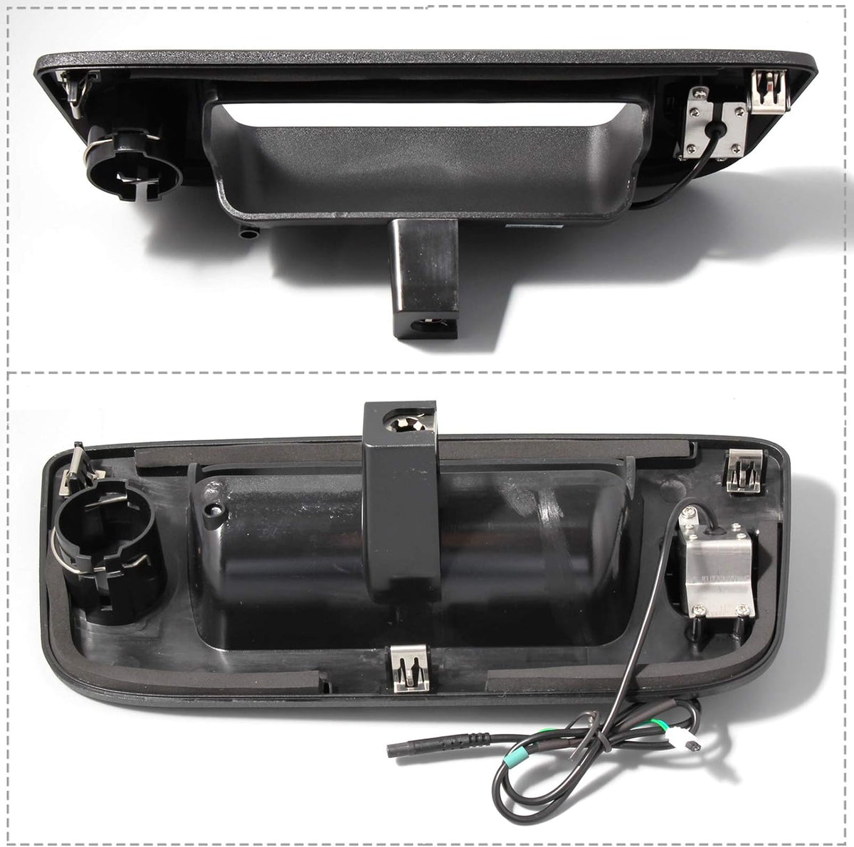 Tailgate Handle Backup Rear View Camera for Chevrolet Silverado GMC Sierra 1500 2500 3500 Heavy Duty Black H70051
