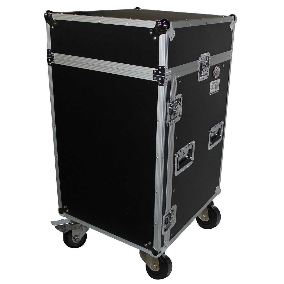 16U Rack 10U Top Mixer DJ Combo Flight Case with Laptop Shelf P78267