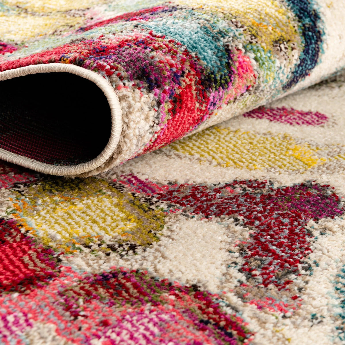 4' x 6' Multi Medium-Pile Rug H439538