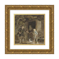 12x12 Gold Ornate Wood Frame and Double Matted Museum Art Print L585457
