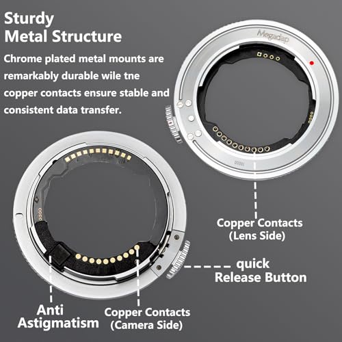 Autofocus Lens Adapter Built-in Electronic Aperture for Sony FE Lens V353