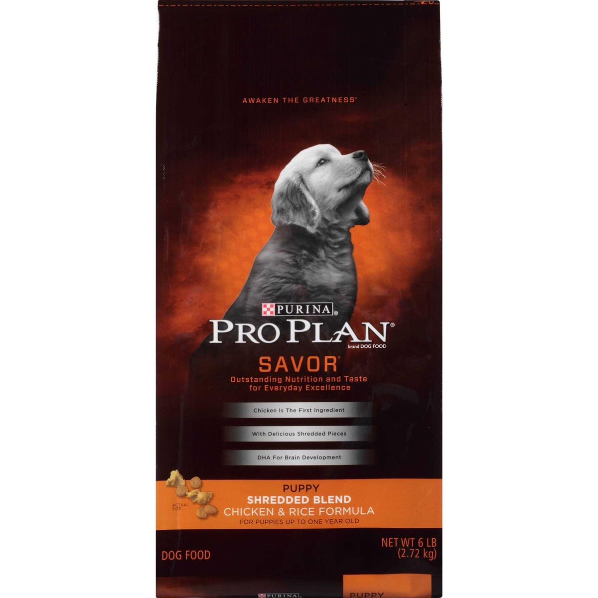 Shredded Chicken & Rice Puppy Dry Dog Food D389