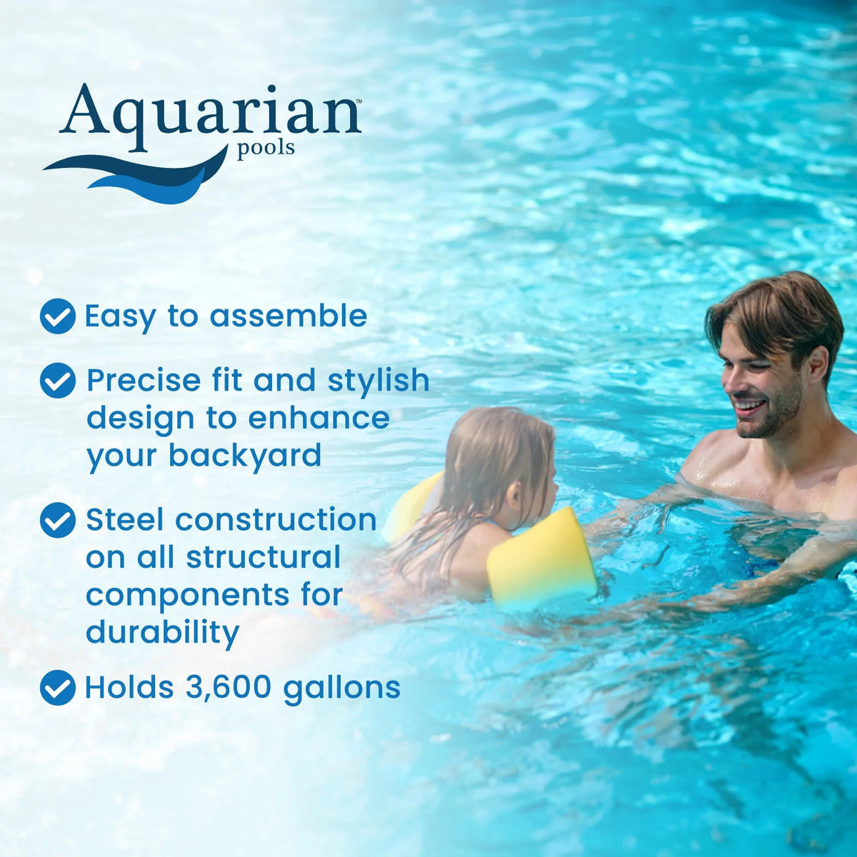 18 Foot by 52 Inch Steel Frame Above Ground Pool E66789