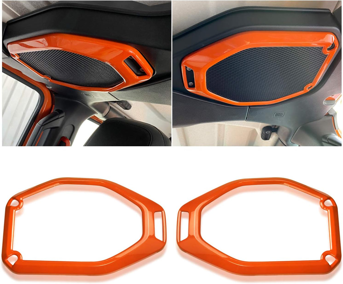Red 2PCS Wrangler Trim Kit Interior Accessories M5916
