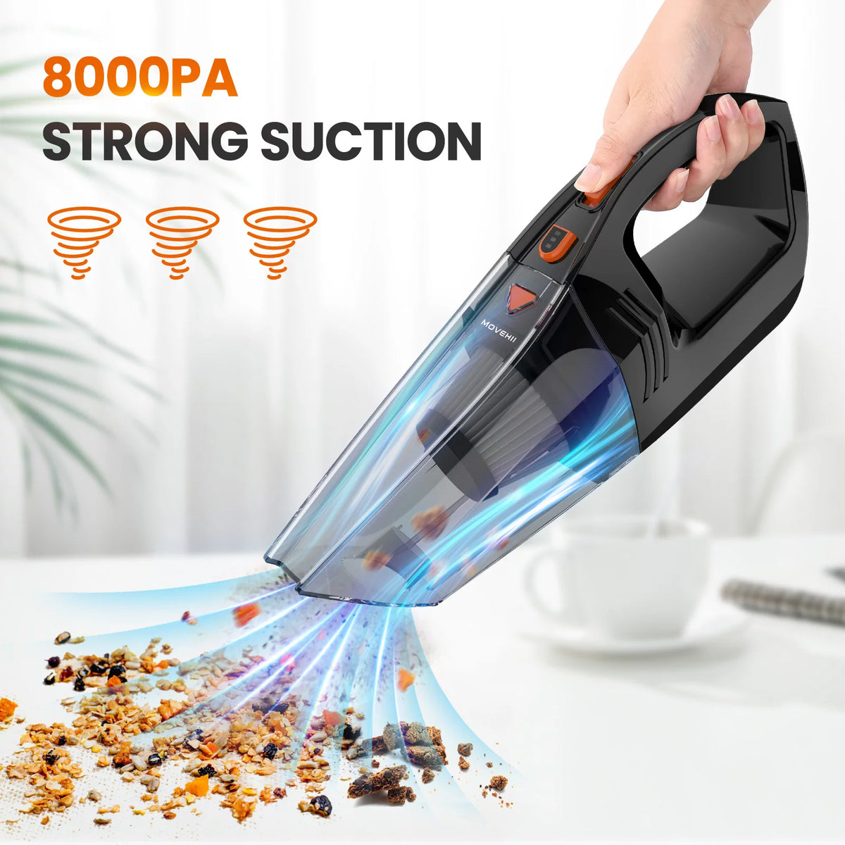 Portable Cordless Handheld Car Vacuum Cleaner E44543